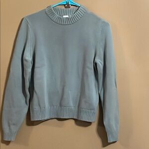 GAP Classic Gray Crew Neck Sweater